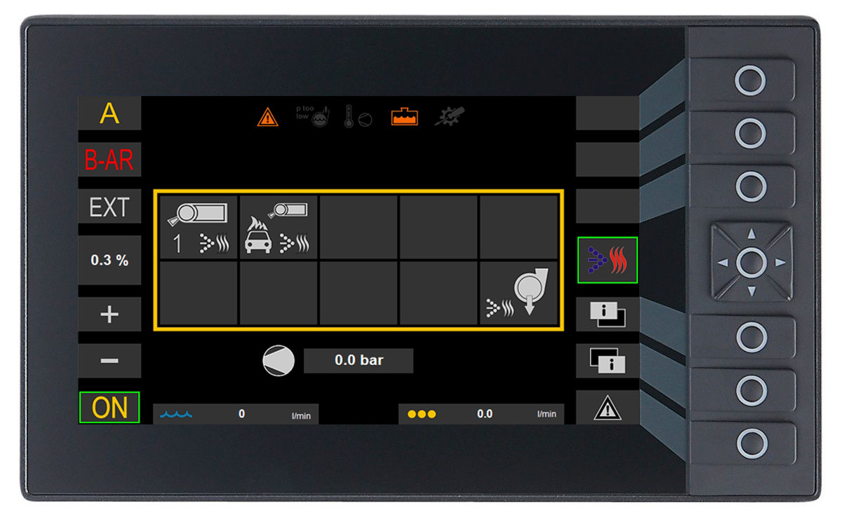 INTUITIVE SYSTEMSTEUERUNG, SO EASY WIE DAS SMARTPHONE