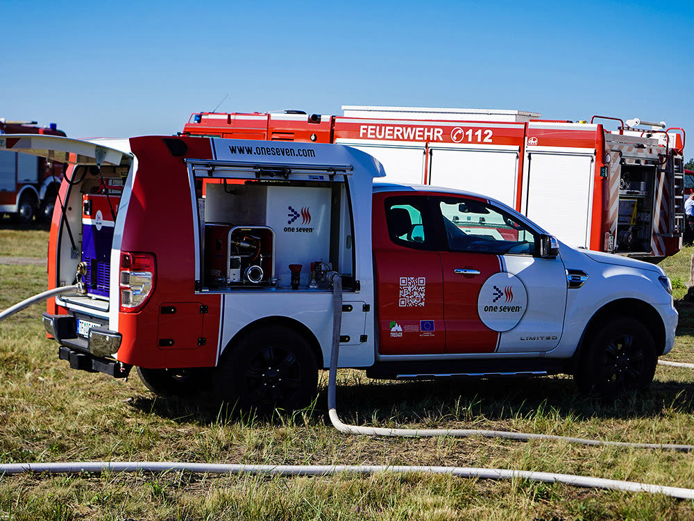 Pick-up mit autarker One Seven Anlage